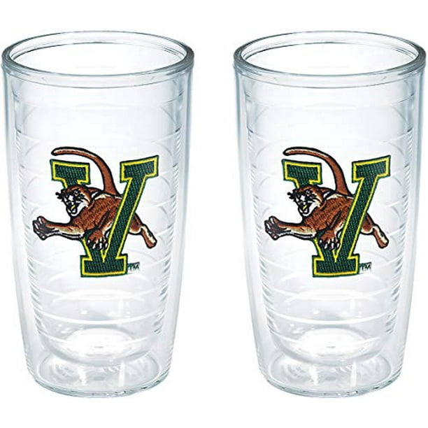 Set of 2 Clear 16 oz Tervis Wyoming University Emblem Tumbler Set of 2 Clear 16 oz Tervis Wyoming University Emblem Tumbler